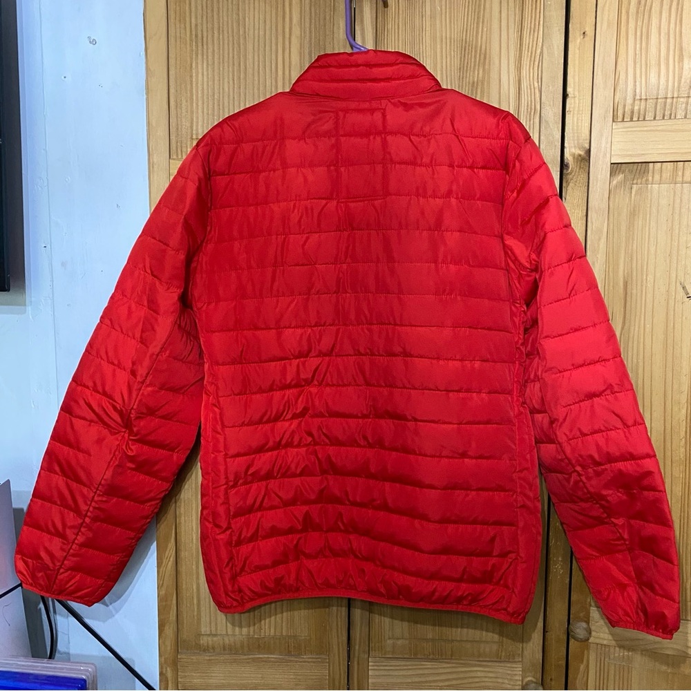❄️GAP, Size Large, Color Racing Red, Cold Control, Lightweight Puffer Jacket - Picture 6 of 8